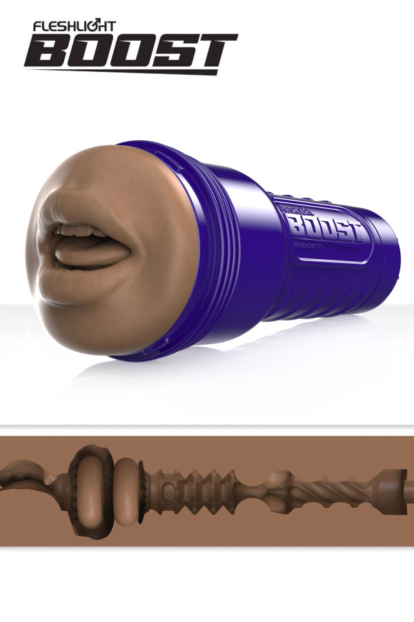 Fleshlight Boost Blow Masturbateur bouche réaliste