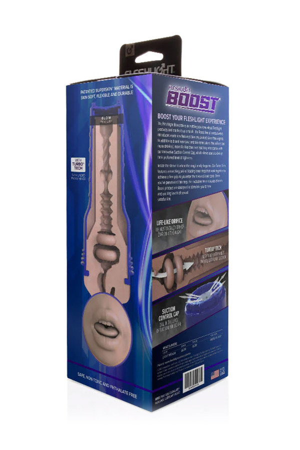 Fleshlight Boost Blow Masturbateur bouche réaliste