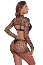 Robe Résille Sexy Courte