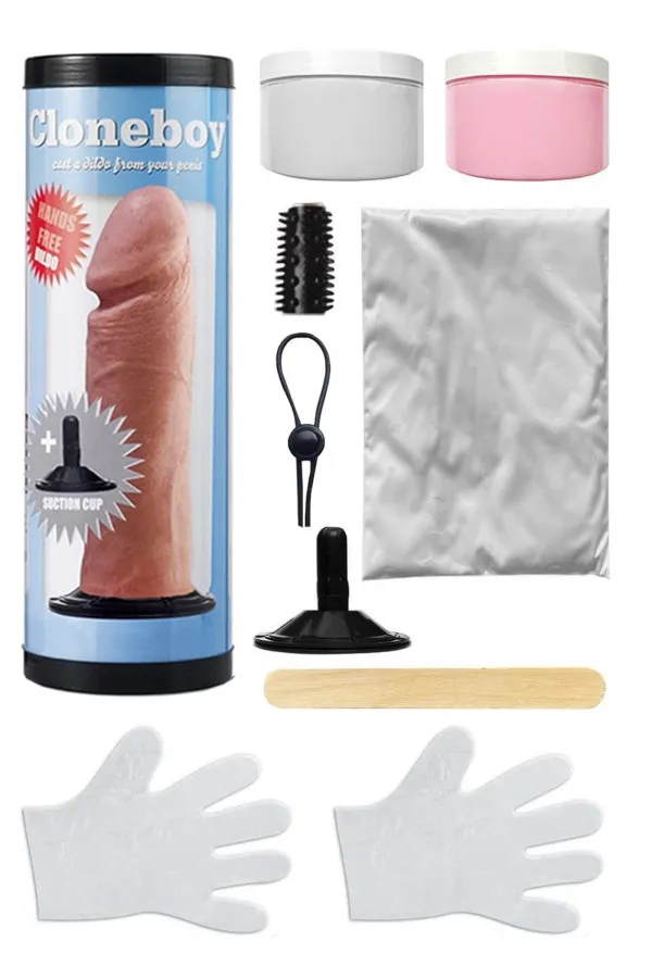 Cloneboy : Kit de moulage de sextoy en silicone avec ventouse