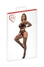 Ensemble Sexy Résille Top et collants