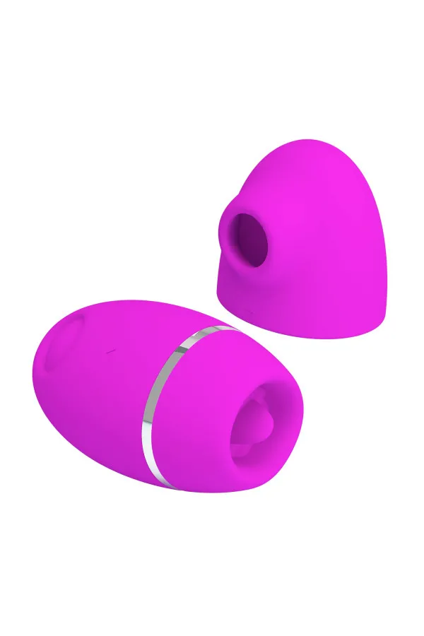 Pretty Love Shakira Stimulateur clitoridien avec tapotement percussion et effet langue