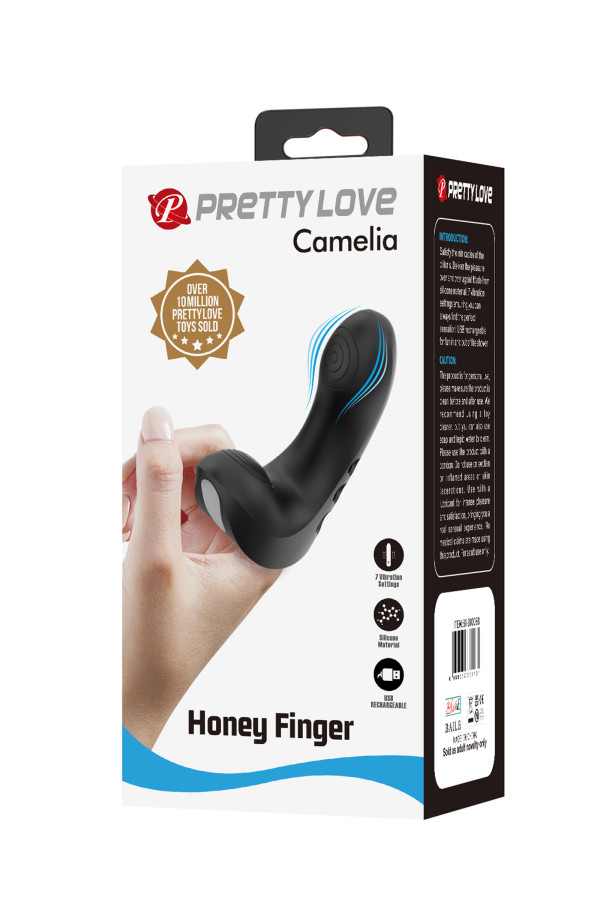 Pretty Love Camelia Doigt chinois vibrant
