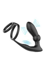 Pretty Love Emoni Anneau pénien vibrant avec plug