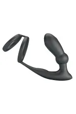 Pretty Love Emoni Anneau pénien vibrant avec plug