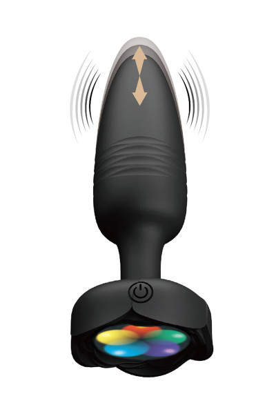 Pretty Love Tarion Plug anal va-et-vient et lumineux