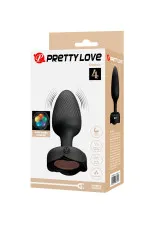 Pretty Love Plug anal vibrant et lumineux