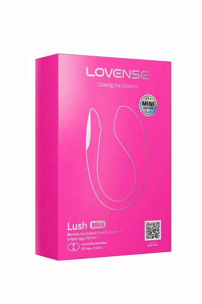 Lush Mini Lovense – Œuf vibrant connecté, compact et puissant