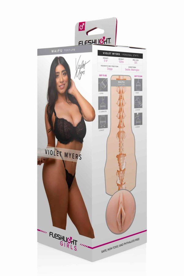 Fleshlight Violet Myers Waify Masturbateur vagin