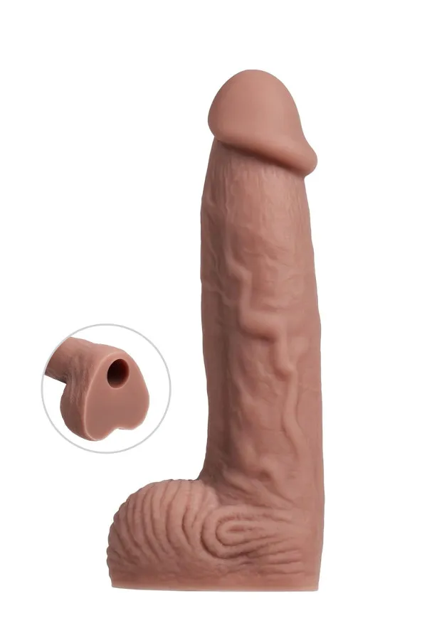 Gode réaliste Vac-U-Lock en silicone, taille L - Lovense