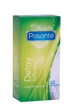 Boîte de 12 préservatifs retardants Delay Infinity