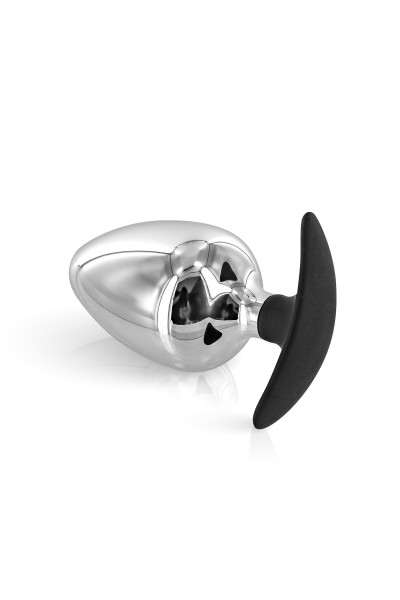 Plug anal XL en acier extra large 6cm