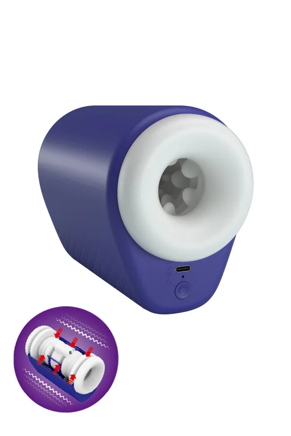 Pretty Love DJ Lady Masturbateur vibrant avec fonction squeeze