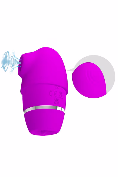 Pretty Love Shakira Stimulateur clitoridien avec tapotement percussion et effet langue