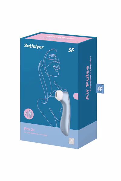 Stimulateur clitoridien Satisfyer Pro 2+ bleu