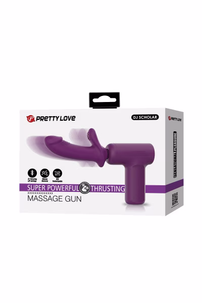 Pretty Love DJ Scholar Pistolet vibromasseur automatique à poussée