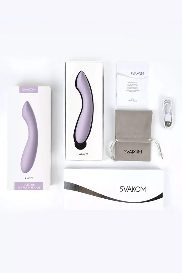 Svakom Amy 2 – Vibromasseur point G flexible & puissant