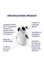Satisfyer Pocket Panda Stimulateur clitoridien