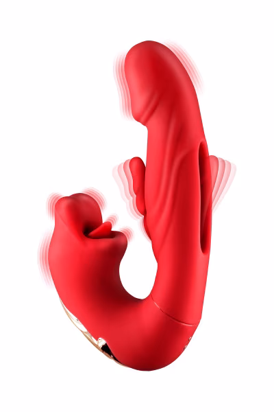 Kissy - Vibromasseur rabbit 3-en-1