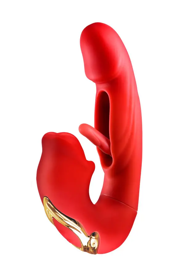 Yoba Kissy Vibromasseur rabbit 3-en-1 avec stimulation du point G et du clitoris