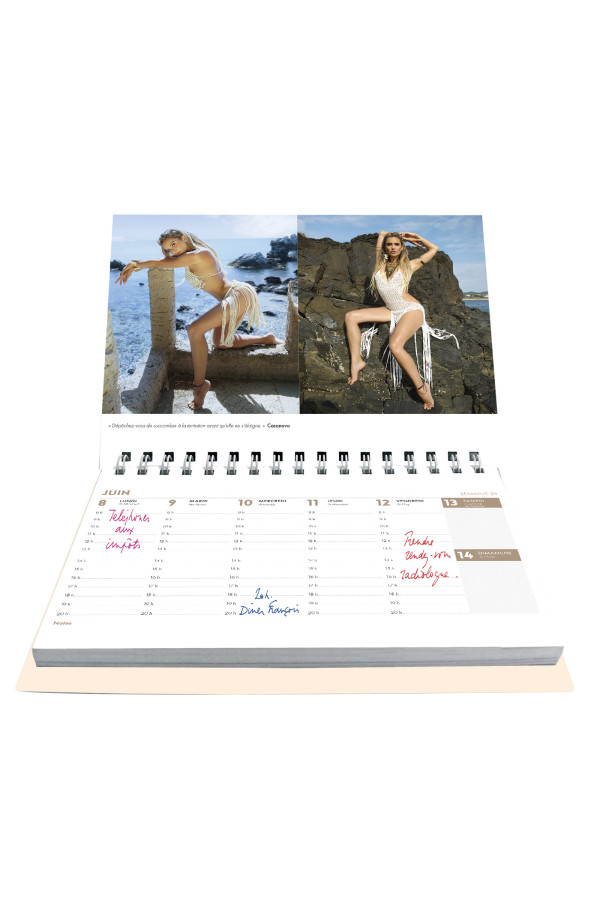 Agenda-calendrier 2026 Clara Morgane