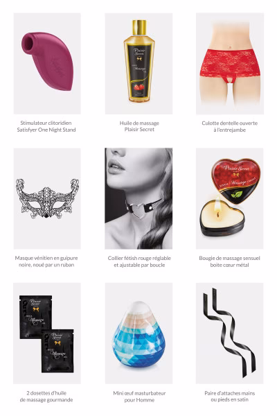 Coffret sexy pour couple