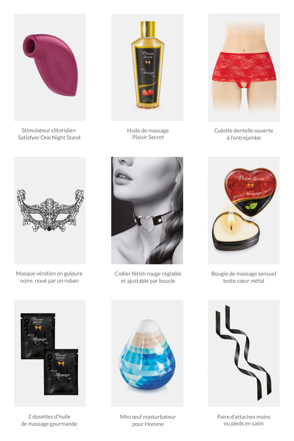 Coffret sexy pour couple