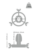 Écarteur anal réglable en acier inoxydable