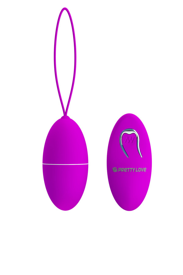 Pretty LOve : oeuf vibrant 12 vitesses avec télécommande