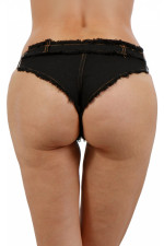 Micro short effet denim femme