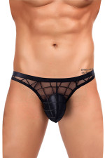 String masculin transparent motifs