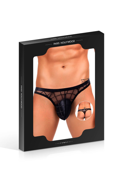 String masculin transparent motifs