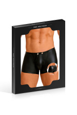 Boxer homme noir ouvert