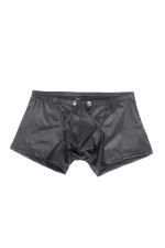 Boxer homme noir ouvert