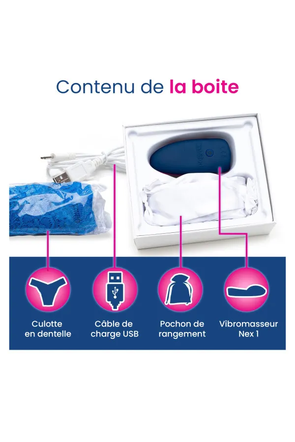 Culotte Vibrante Connectée - Plaisir Discret et Intense