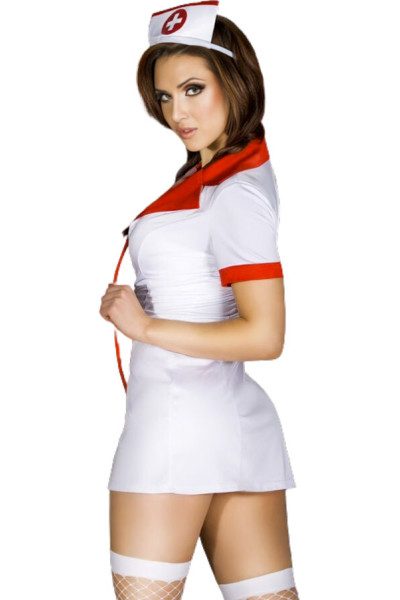 Tenue d’infirmière sexy 6 pièces Chilirose