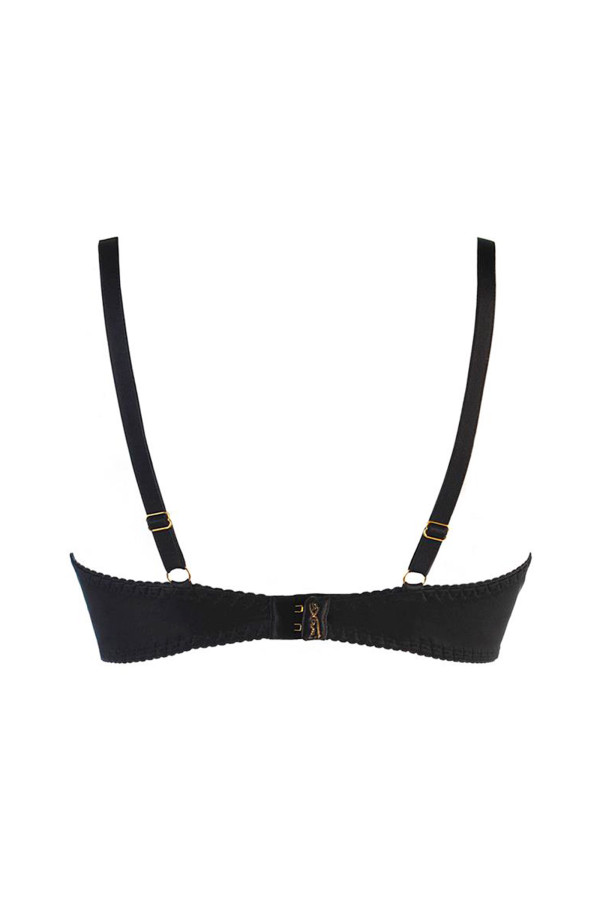 Soutien-gorge noir scintillant Axami