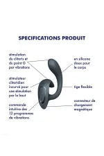 Satisfyer G for Goddess 1 Double Vibromasseur 