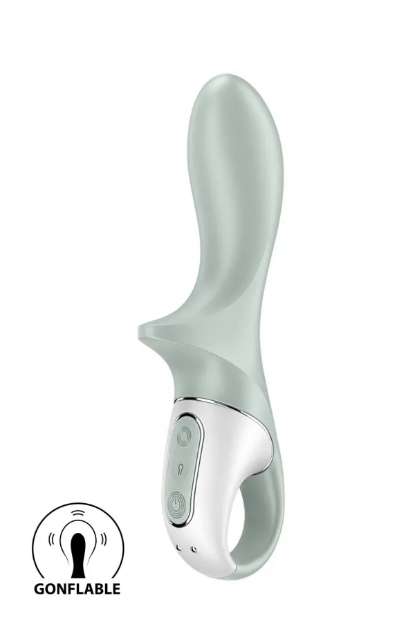 Satisfyer Air Pump Booty 3 - Vibromasseur gode anal gonflable et vibrant