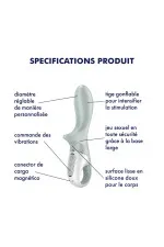 Satisfyer Vibromasseur Anal Air Pump Booty 3