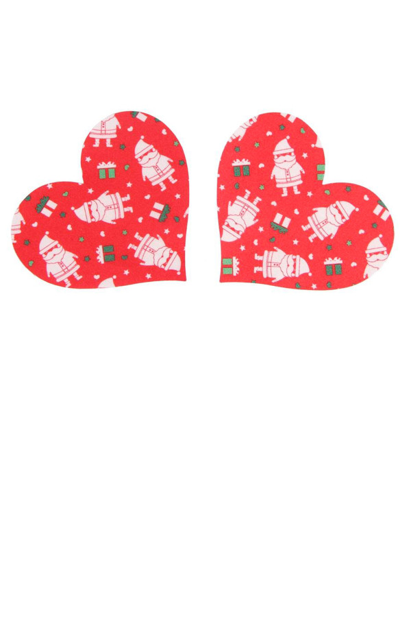 Cache-tétons Cœur Noël de Paris Hollywood – Sexy, festif & réutilisable 