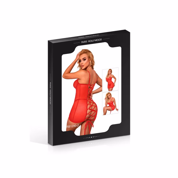 Nuisette transparente avec laçage au dos - Concorde Love