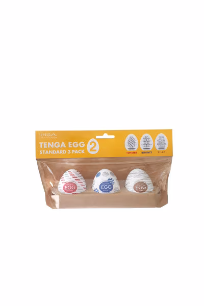 Tenga - Pack de 3 œufs masturbateurs aux sensations uniques