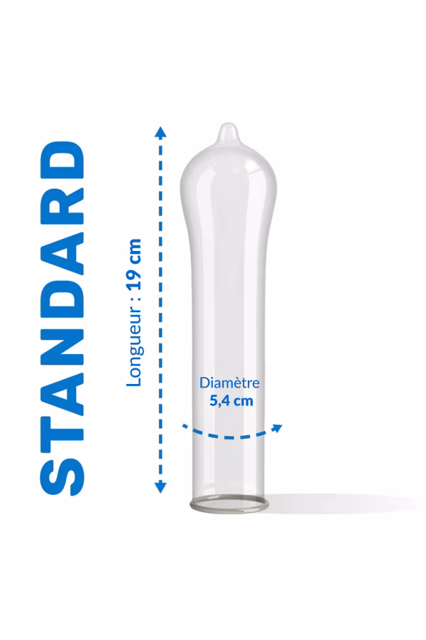 144 préservatifs en latex Regular de Pasante
