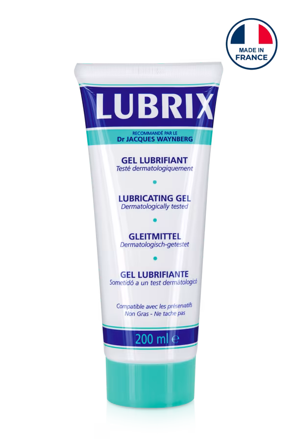 Lubrifiant à Base d'Eau Lubrix 200ml - Achat en Ligne