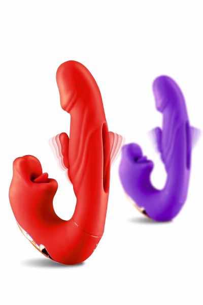 Yoba Kissy Vibromasseur rabbit 3-en-1 avec stimulation du point G et du clitoris