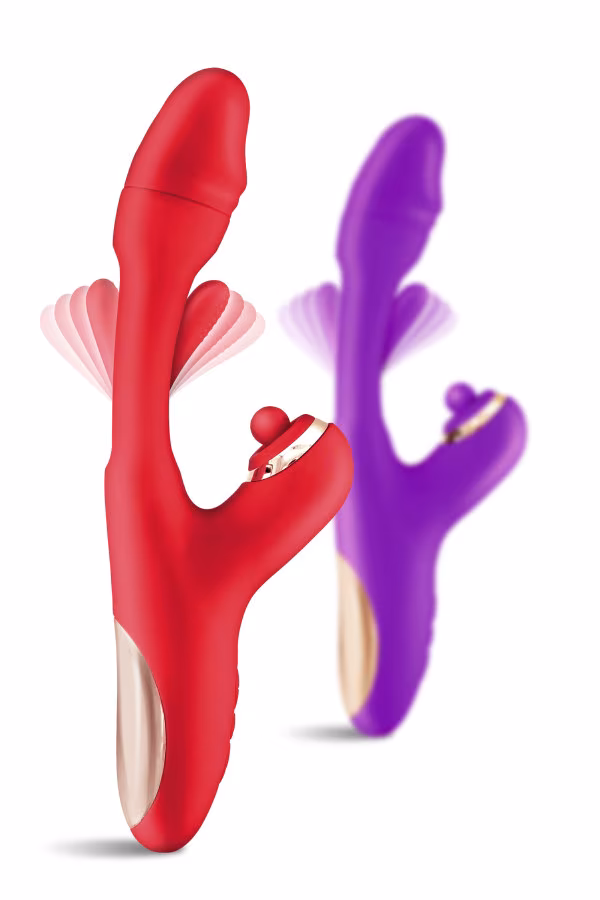 Yoba Joyfully Vibromasseur rabbit 3-en-1 avec tapotement du point G