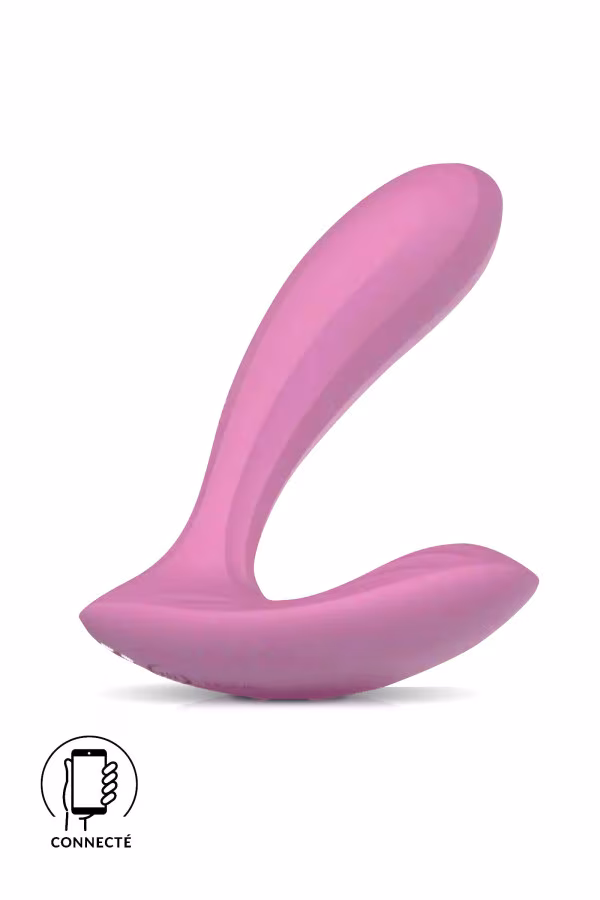 Svakom Erica Vibromasseur de culotte connecté à triple stimulation