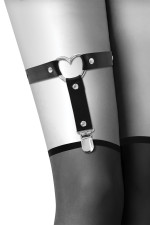 Jarretière e réglable coeur métal