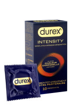 Durex Intensity - Préservatifs sans latex (x10)